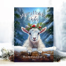 Recherche de chèvre noël cartes Animal de ferme
