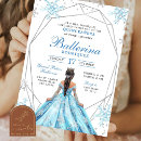 Recherche de flocons de neige bleus invitations Pour elle