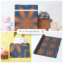 Recherche de kaléidoscope papier cadeau Orange