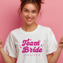 Recherche de team bride tshirts Rose