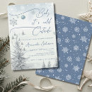 Recherche de winter wonderland baby shower invitations Vacances