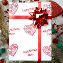 Recherche de joyeux papier cadeau Script élégant
