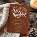 Recherche de brown thanksgiving invitations À dîner