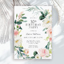 Recherche de chic 30ans anniversaire invitations Rose