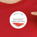 Recherche de pastèque rouge autocollants Aquarelle