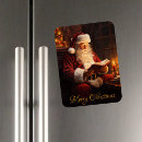 Recherche de père noël vintage magnets Élégant