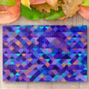 Zoek naar geometrisch puzzels Blauw