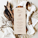 Recherche de cowboy mariage menus Rustique