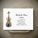 Recherche de professeur de violon cartes visite Artiste