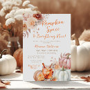 Recherche de agréable invitations Épice citrouille