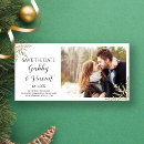 Recherche de gold snowflake save the dates Élégant