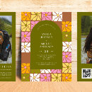 Recherche de hippie mariage invitations Coloré
