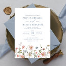 Recherche de rose foncé invitations Bleu poussiéreux