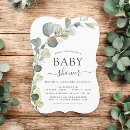 Recherche de succulent baby shower invitations Botanique