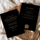Recherche de simple classic mariage invitations Code qr