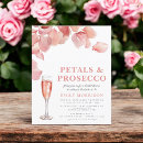 Zoek naar champagne brunch bridal shower invitations Roze