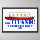 Recherche de white star line posters Iceberg