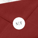 Recherche de initiales mariage autocollants Monogramme