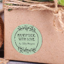 Zoek naar handwerk stickers Handgemaakt met liefde