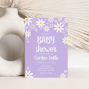 Recherche de purple baby shower invitations Boho