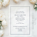 Recherche de bleu marine invitations Traditionel