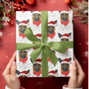 Recherche de berger allemand papier cadeau Noël