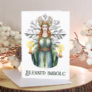 Recherche de imbolc vœux cartes Brillant