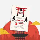 Zoek naar ninjas uitnodigingen Samurai