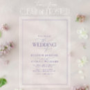 Recherche de lilas mariage invitations Calligraphie