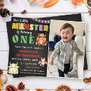 Zoek naar little monster uitnodigingen Schattig klein monster party