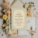 Zoek naar vintage brunch invitations Groen