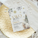 Zoek naar zilveren sneeuwvlok uitnodigingen Winterwonderland