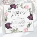 Recherche de son aquarelle florale invitations Élégant
