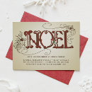 Recherche de fête noel invitations Typographie