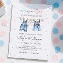 Recherche de cute gender reveal invitations Aquarelle