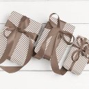 Recherche de blanc brun papier cadeau Rayé