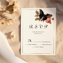 Recherche de rose et brun floraux Rsvp
