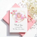 Recherche de théière rose vœux cartes Baby