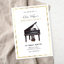 Recherche de piano anniversaire invitations Considérant