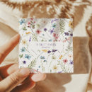 Recherche de fleurs élégantes cartes visite Administrative professional