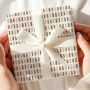 Recherche de motif nordique papier cadeau Beige