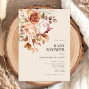Recherche de fall floral invitations Moderne
