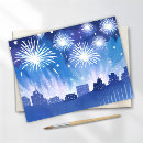 Zoek naar nieuwe jaren briefkaarten Vuurwerk