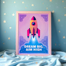 Zoek naar leuke raket posters Ruimtethema
