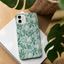 Recherche de feuillage vert iphone coques Motif botanique