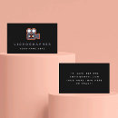 Recherche de caméra vidéo cartes visite Production