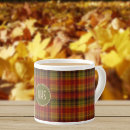 Recherche de motif de plaid tasses Rustique