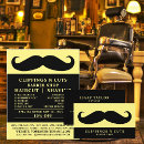 Recherche de moustache noire cartes visite Salon