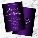 Recherche de violettes invitations Calligraphie