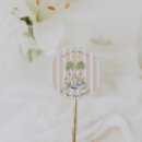 Recherche de palme autocollants Baby shower tropical